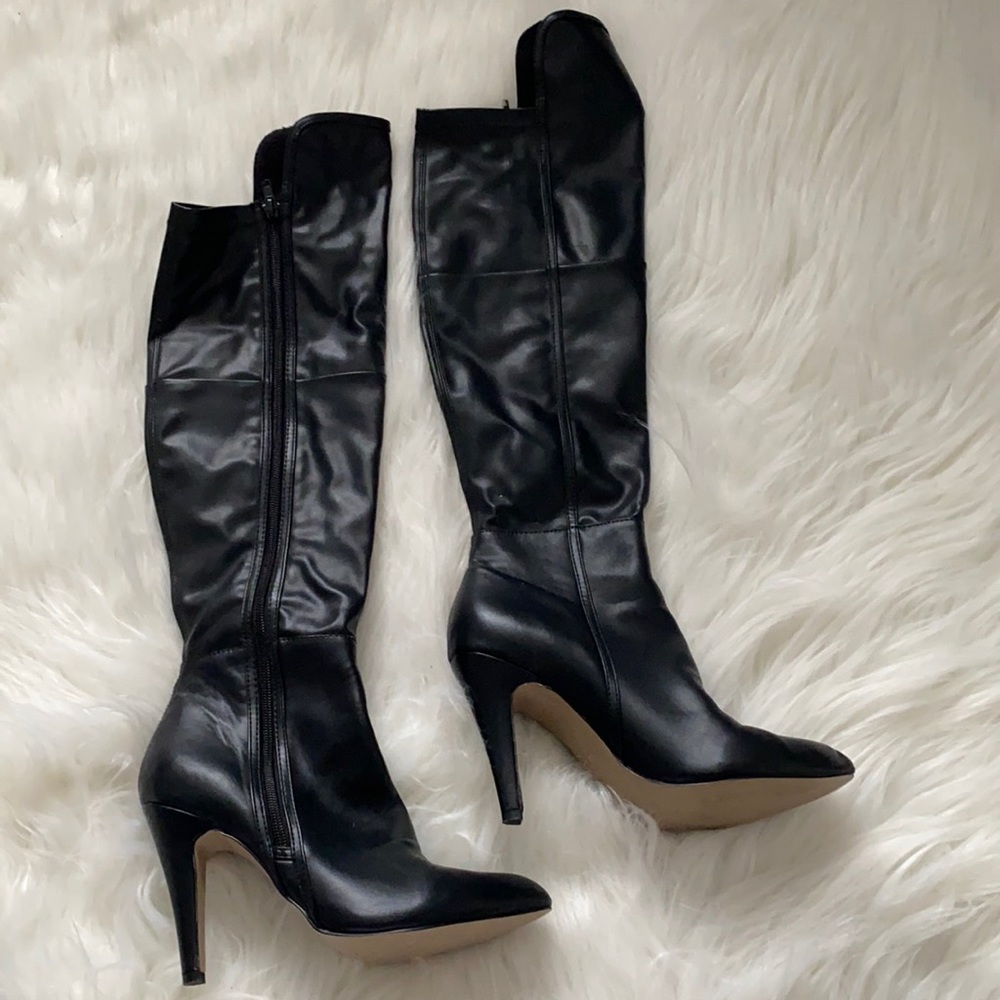 Mia Anastasia Over The Knee Boots with Heel